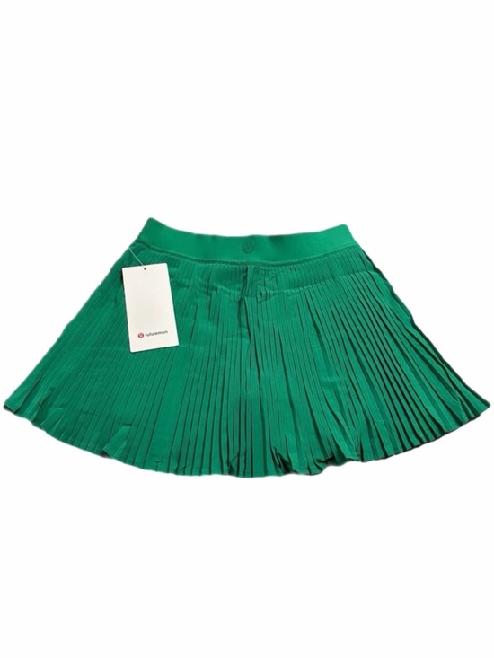 lululemon athletica Dresses & Skirts - NWT Lululemon Varsity High-Rise Pleated Tennis Skirt *13” (Raceway Green) Size 4